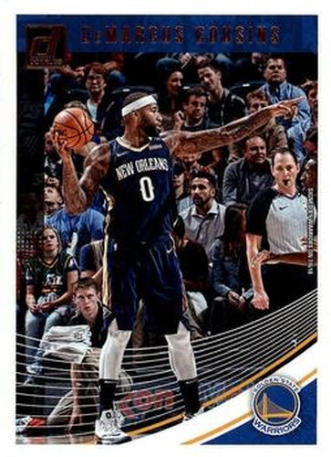 #42 DeMarcus Cousins - Golden State Warriors - 2018-19 Donruss Basketball
