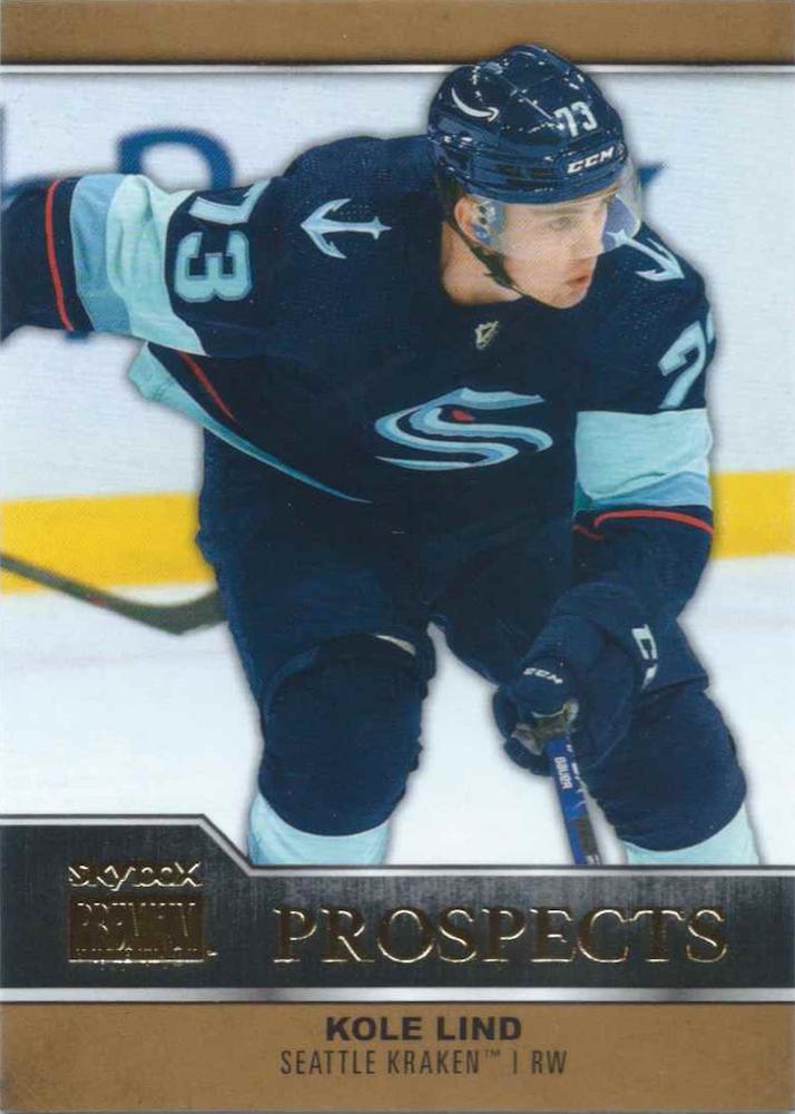 #PP-42 Kole Lind - Seattle Kraken - 2021-22 SkyBox Metal Universe - Skybox Premium Prospects Hockey
