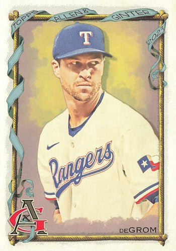 #42 Jacob deGrom - Texas Rangers - 2023 Topps Allen & Ginter Baseball