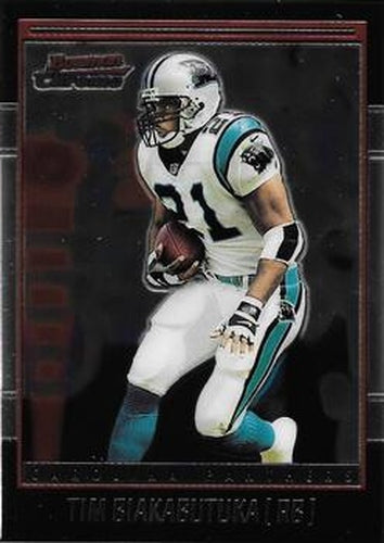 #42 Tim Biakabutuka - Carolina Panthers - 2001 Bowman Chrome Football