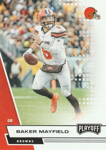 #42 Baker Mayfield - Cleveland Browns - 2020 Panini Playoff Football