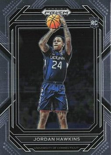 #42 Jordan Hawkins - Connecticut Huskies - 2023 Panini Prizm Draft Picks Basketball