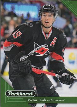 #42 Victor Rask - Carolina Hurricanes - 2017-18 Parkhurst Hockey