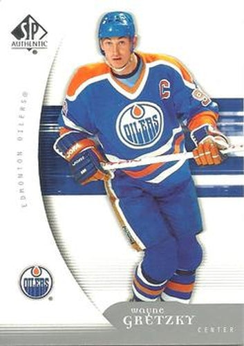 #42 Wayne Gretzky - Edmonton Oilers - 2005-06 SP Authentic Hockey