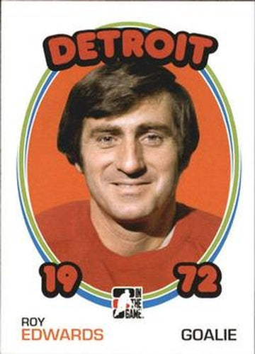 #42 Roy Edwards - Detroit Red Wings - 2009-10 In The Game 1972 The Year In Hockey