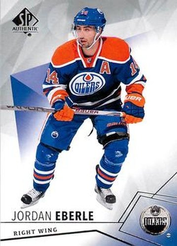 #42 Jordan Eberle - Edmonton Oilers - 2015-16 SP Authentic Hockey