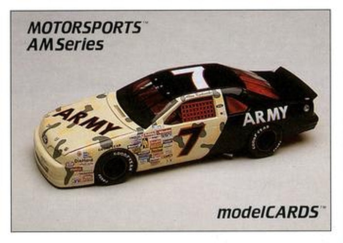 #42 Alan Kulwicki's Car - AK Racing - 1992 Motorsports Modelcards AM Series Racing