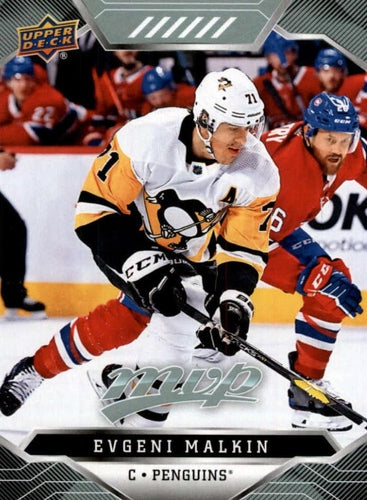 #42 Evgeni Malkin - Pittsburgh Penguins - 2019-20 Upper Deck MVP Hockey
