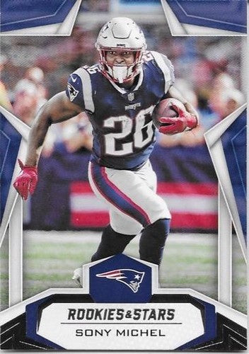 #42 Sony Michel - New England Patriots - 2019 Panini Rookies & Stars Football