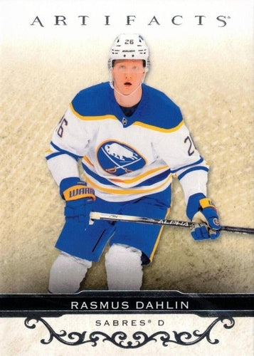 #42 Rasmus Dahlin - Buffalo Sabres - 2021-22 Upper Deck Artifacts Hockey