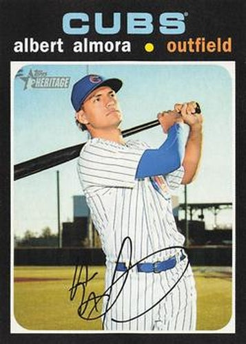 #42 Albert Almora - Chicago Cubs - 2020 Topps Heritage Baseball