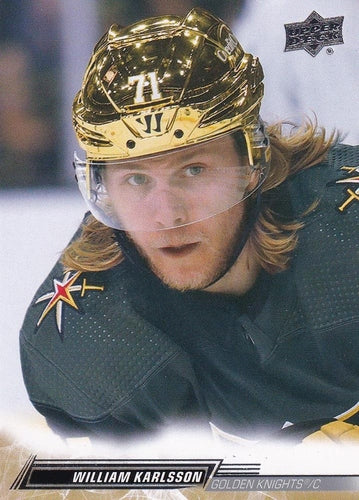 #430 William Karlsson - Vegas Golden Knights - 2022-23 Upper Deck Hockey