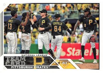 #430 Pittsburgh Pirates - Pittsburgh Pirates - 2023 Topps Baseball