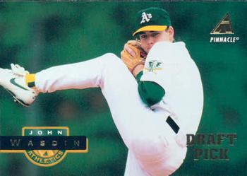 #430 John Wasdin - Oakland Athletics - 1994 Pinnacle Baseball