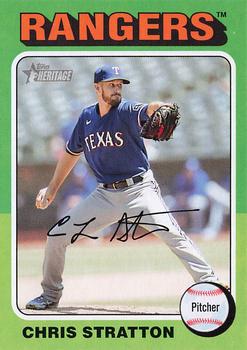 #430 Chris Stratton - Texas Rangers - 2024 Topps Heritage Baseball