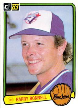 #430 Barry Bonnell - Toronto Blue Jays - 1983 Donruss Baseball