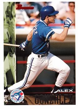 #430 Alex Gonzalez - Toronto Blue Jays - 1995 Bowman Baseball