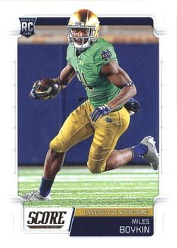 #430 Miles Boykin - Notre Dame Fighting Irish - 2019 Score Football
