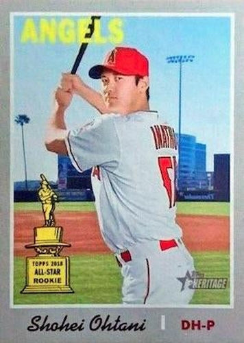 #430c Shohei Ohtani - Los Angeles Angels - 2019 Topps Heritage Baseball