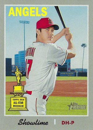 #430d Shohei Ohtani - Los Angeles Angels - 2019 Topps Heritage Baseball