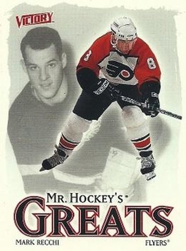 #431 Mark Recchi - Philadelphia Flyers - 2001-02 Upper Deck Victory Hockey