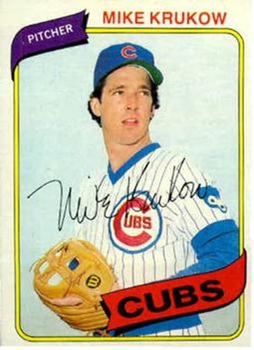 #431 Mike Krukow - Chicago Cubs - 1980 Topps Baseball