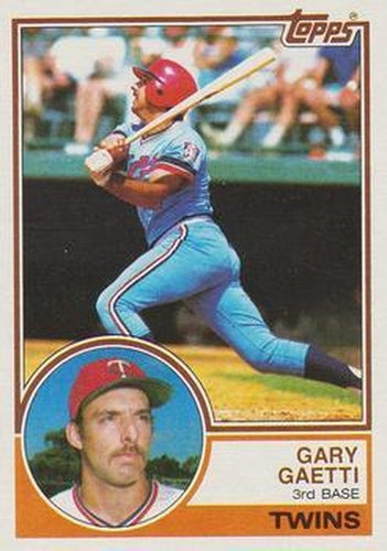 #431 Gary Gaetti - Minnesota Twins - 1983 Topps Baseball