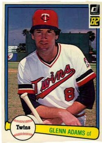 #431 Glenn Adams - Minnesota Twins - 1982 Donruss Baseball