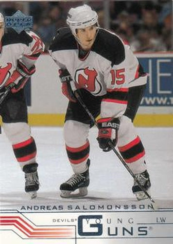 #431a Andreas Salomonsson - New Jersey Devils - 2001-02 Upper Deck Hockey