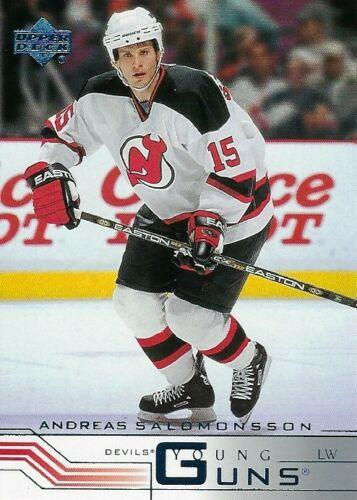 #431b Andreas Salomonsson - New Jersey Devils - 2001-02 Upper Deck Hockey
