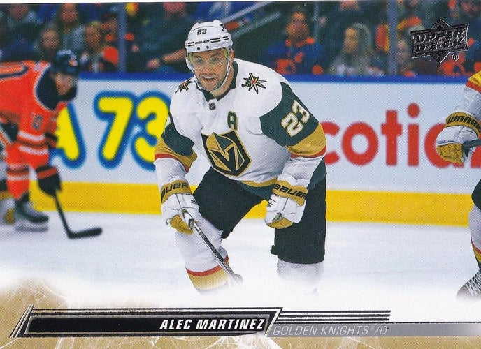 #432 Alec Martinez - Vegas Golden Knights - 2022-23 Upper Deck Hockey