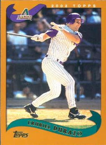 #432 Erubiel Durazo - Arizona Diamondbacks - 2002 Topps Baseball