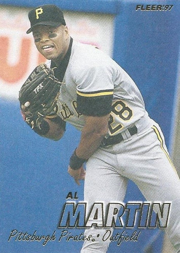 #432 Al Martin - Pittsburgh Pirates - 1997 Fleer Baseball