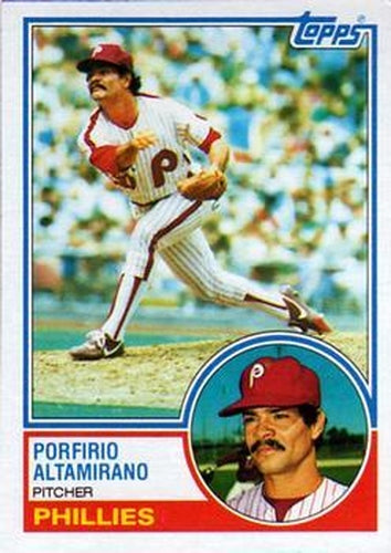 #432 Porfirio Altamirano - Philadelphia Phillies - 1983 Topps Baseball