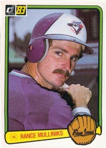 #432 Rance Mulliniks - Toronto Blue Jays - 1983 Donruss Baseball