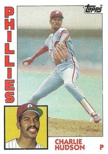 #432 Charlie Hudson - Philadelphia Phillies - 1984 Topps Baseball