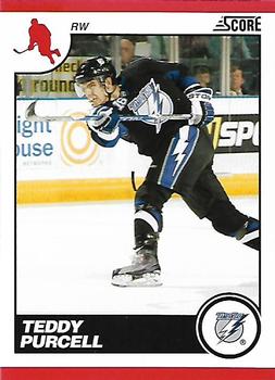 #432 Teddy Purcell - Tampa Bay Lightning - 2010-11 Score Hockey
