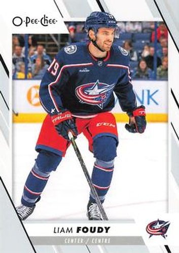 #433 Liam Foudy - Columbus Blue Jackets - 2023-24 O-Pee-Chee Hockey