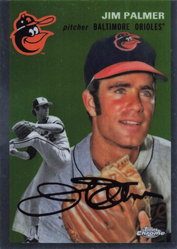 #433 Jim Palmer - Baltimore Orioles - 2023 Topps Chrome Platinum Anniversary Baseball