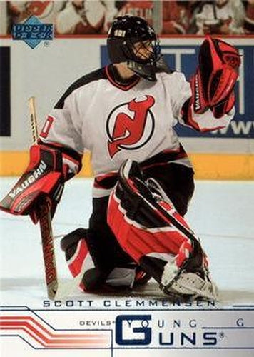 #433a Scott Clemmensen - New Jersey Devils - 2001-02 Upper Deck Hockey