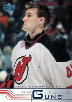 #433b Scott Clemmensen - New Jersey Devils - 2001-02 Upper Deck Hockey