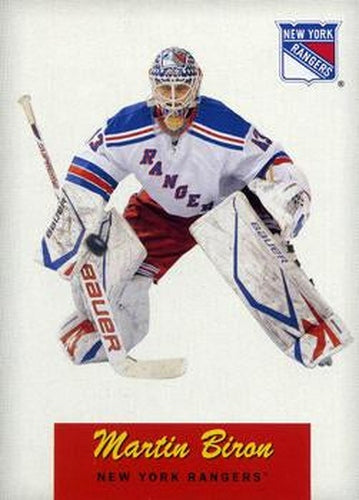 #434 Martin Biron - New York Rangers - 2012-13 O-Pee-Chee - Retro Hockey