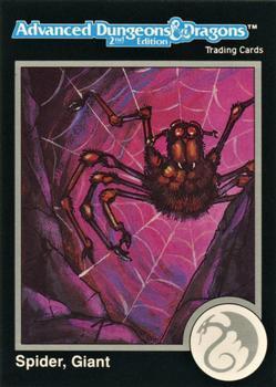 #434 Spider, Giant - 1991 TSR Advanced Dungeons & Dragons - Silver