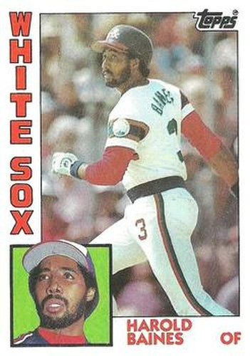 #434 Harold Baines - Chicago White Sox - 1984 Topps Baseball