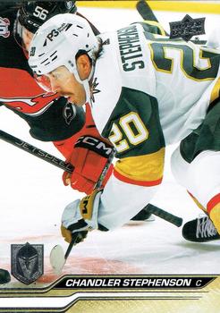 #434 Chandler Stephenson - Vegas Golden Knights -2023-24 Upper Deck Hockey