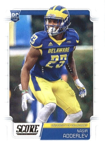 #434 Nasir Adderley - Delaware Fightin' Blue Hens - 2019 Score Football
