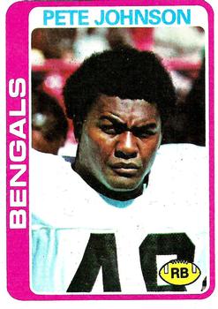 #434 Pete Johnson - Cincinnati Bengals - 1978 Topps Football