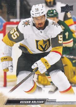 #435 Keegan Kolesar - Vegas Golden Knights - 2022-23 Upper Deck Hockey