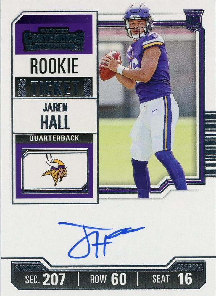 #116b Jaren Hall - Minnesota Vikings - 2023 Panini Contenders Football