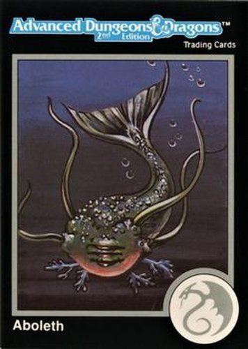 #435 Aboleth - 1991 TSR Advanced Dungeons & Dragons - Silver